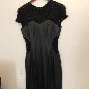 Guess leather dress
